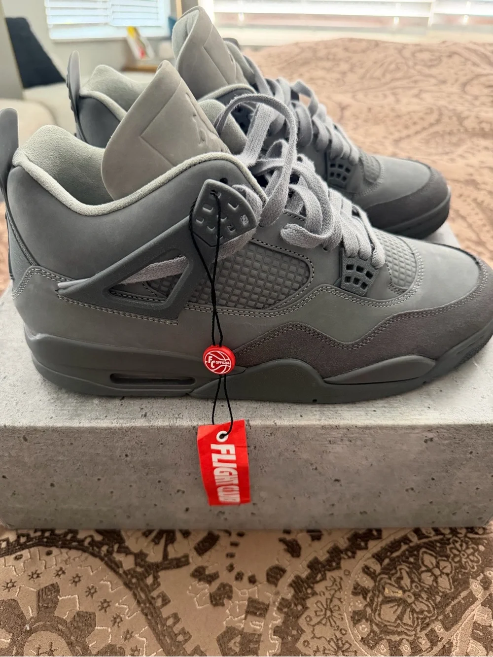 Air Jordan 4 Retro SE Low Men’s Sneakers - Smoke Grey